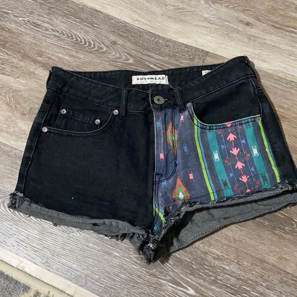 Boho Style Printed High Rise Short